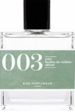 Bon Parfumeur Paris 003 Yuzu feuille de violette vétiver Eau de Cologne