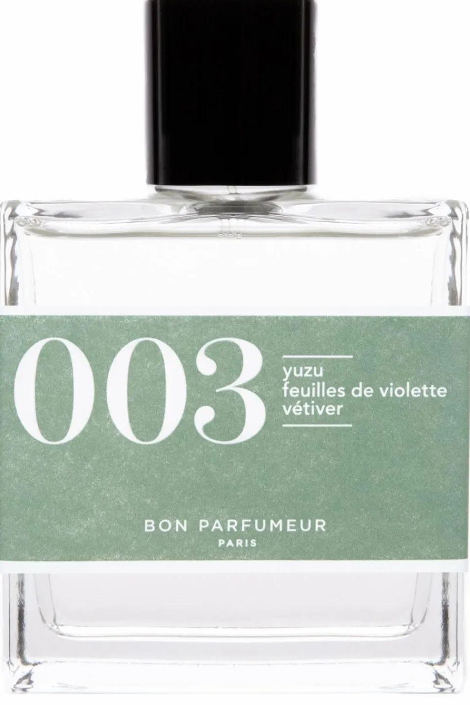 Bon Parfumeur Paris 003 Yuzu feuille de violette vétiver Eau de Cologne