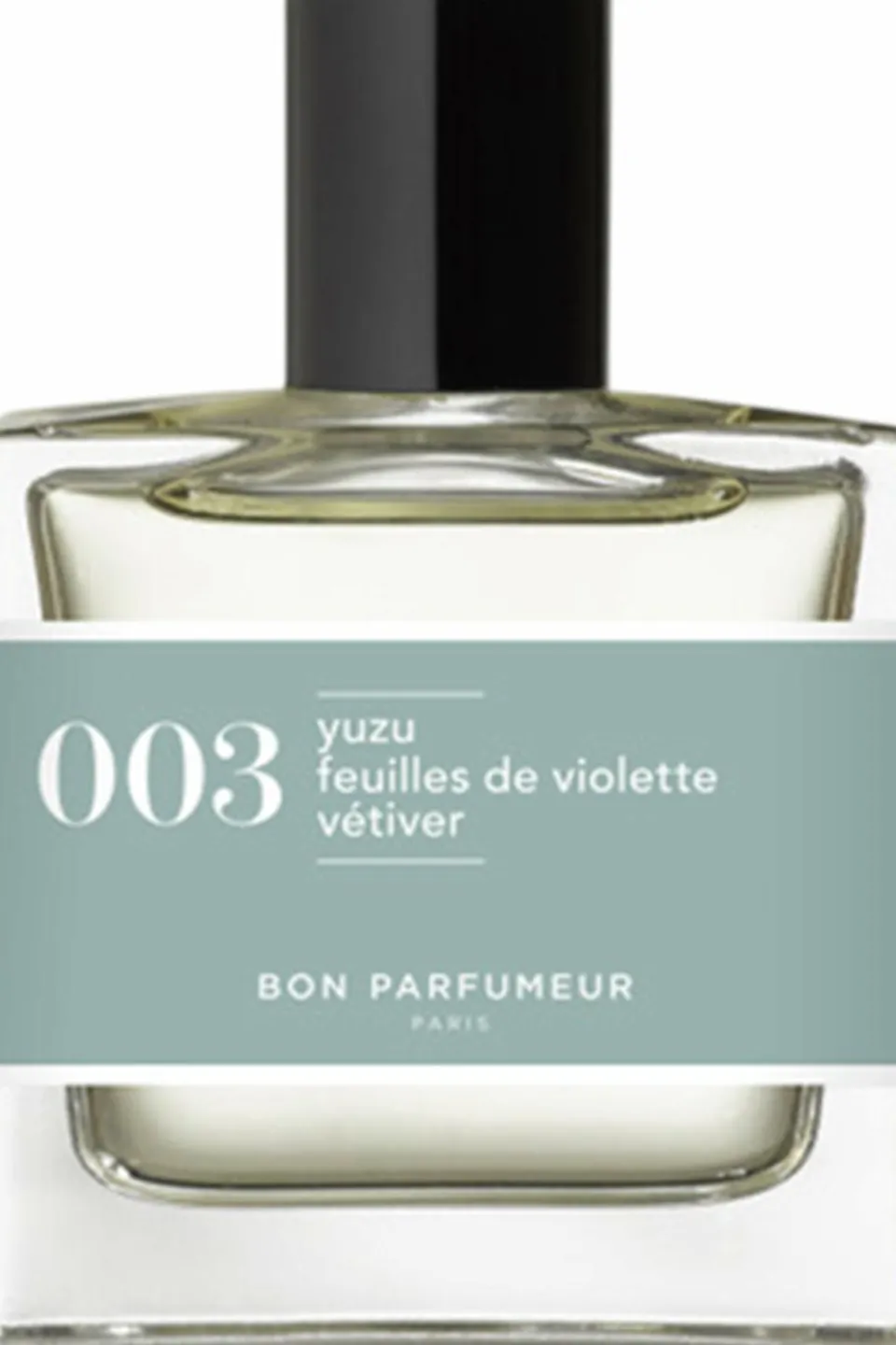 Bon Parfumeur Paris 003 Yuzu feuille de violette vétiver Eau de Cologne