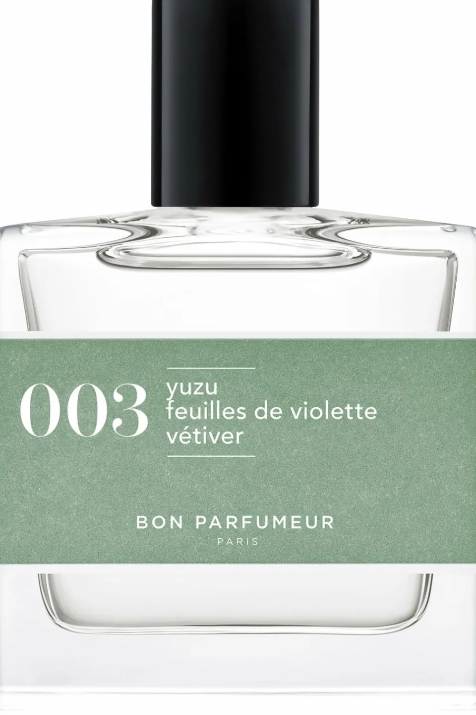 Bon Parfumeur Paris 003 Yuzu feuille de violette vétiver Eau de Cologne