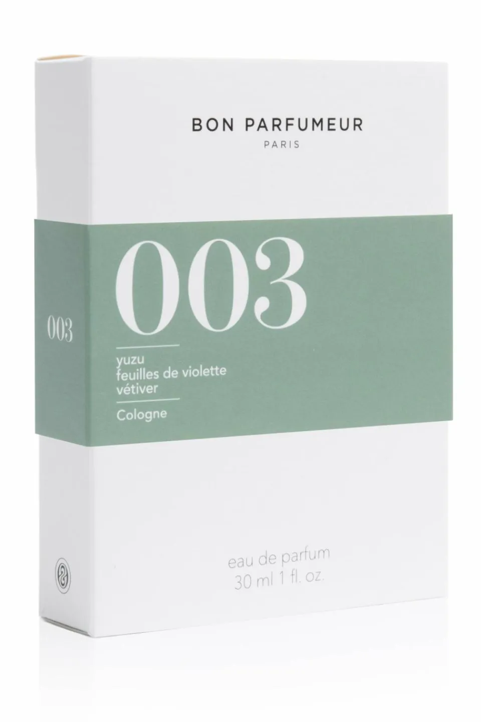 Bon Parfumeur Paris 003 Yuzu feuille de violette vétiver Eau de Cologne