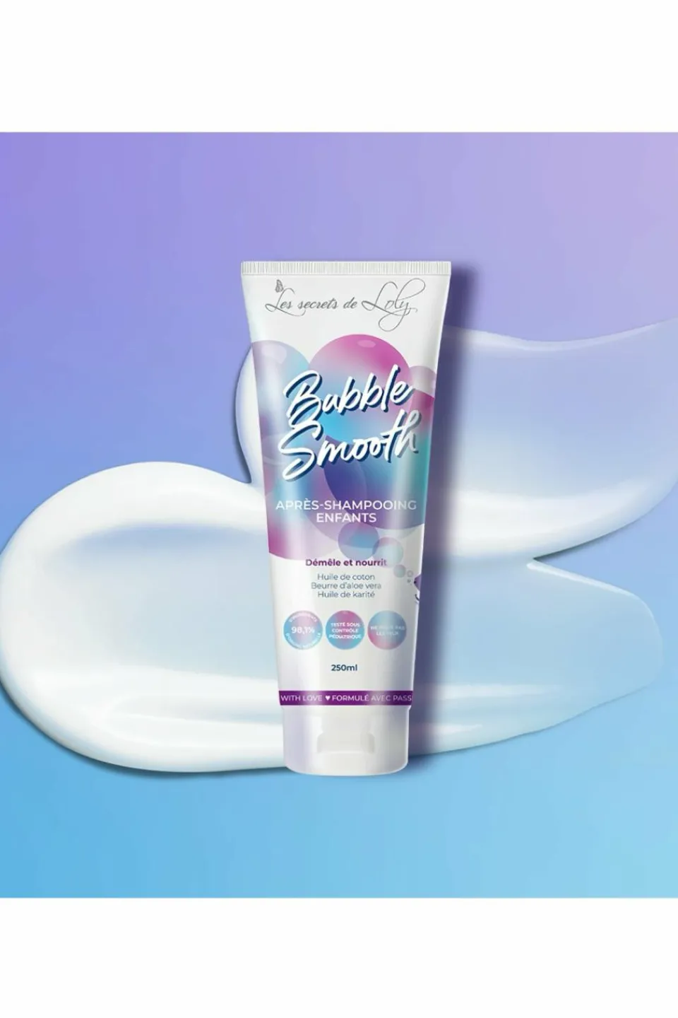 Hot Les Secrets de Loly Après-shampoing enfant Bubble Smooth