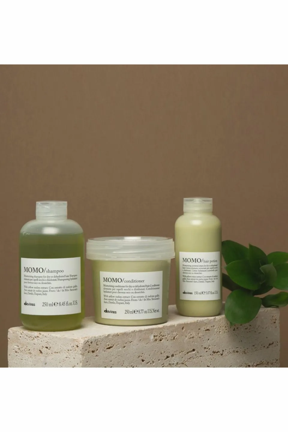 Online Davines Après-shampoing hydratant pour cheveux secs Momo