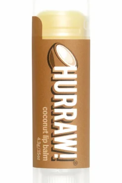 New Hurraw! Baume à lèvres naturel Noix de Coco