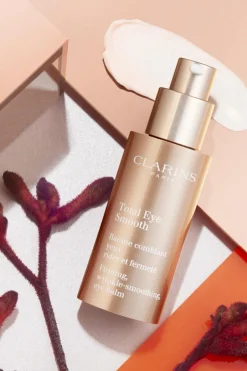Online Clarins Baume comblant yeux rides et fermeté Total Eye Smooth