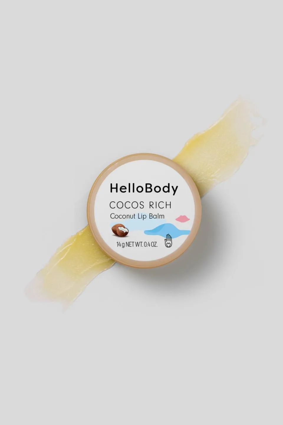 Discount HelloBody Baume lèvres Cocos Rich