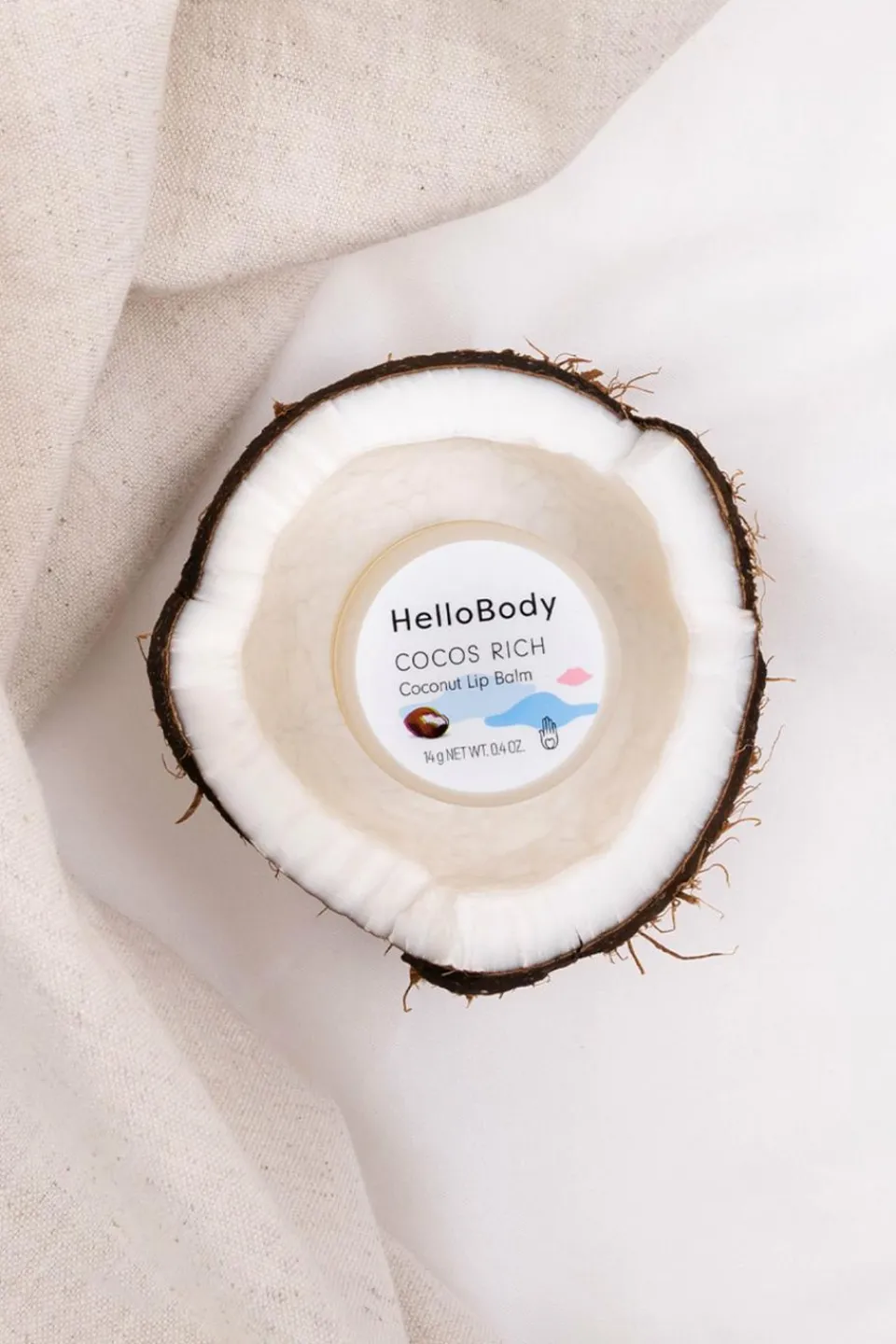 Discount HelloBody Baume lèvres Cocos Rich