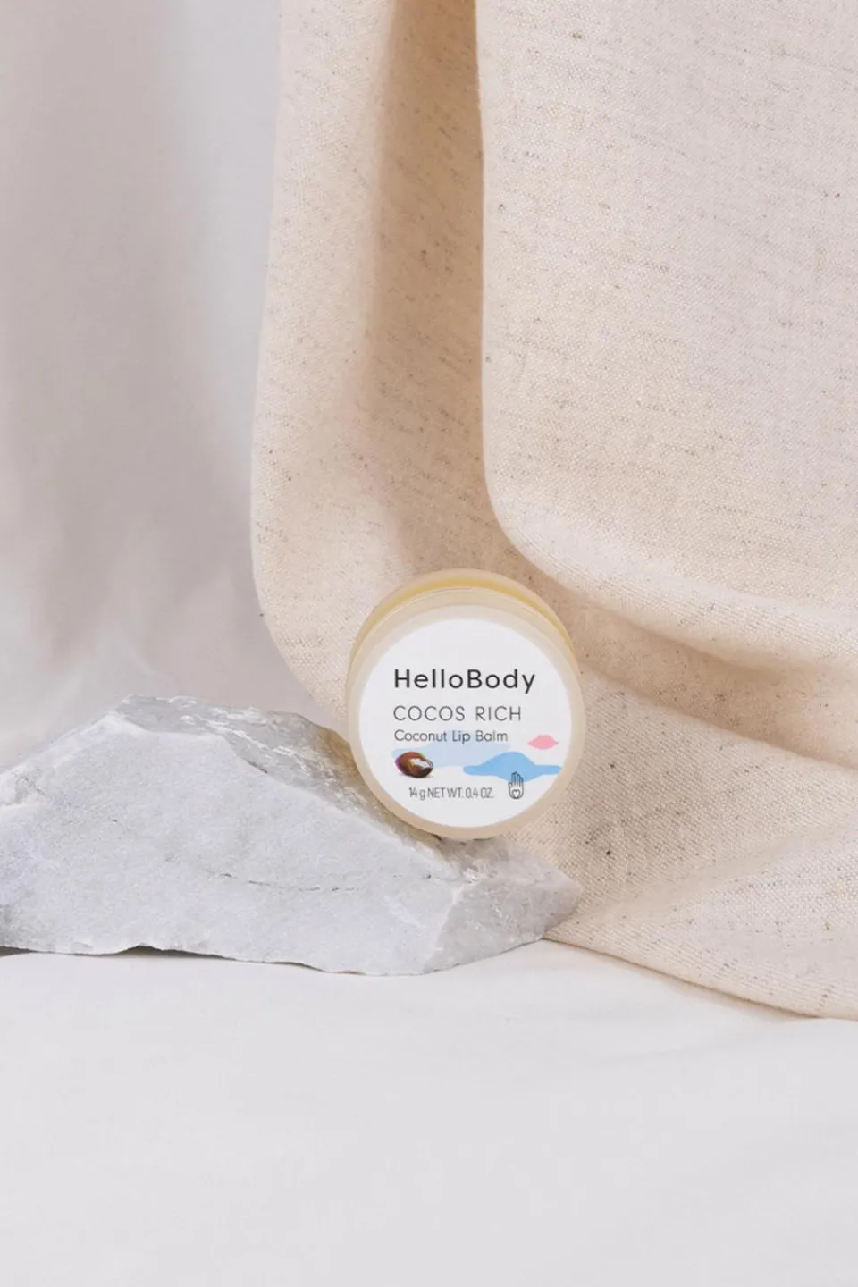 Discount HelloBody Baume lèvres Cocos Rich