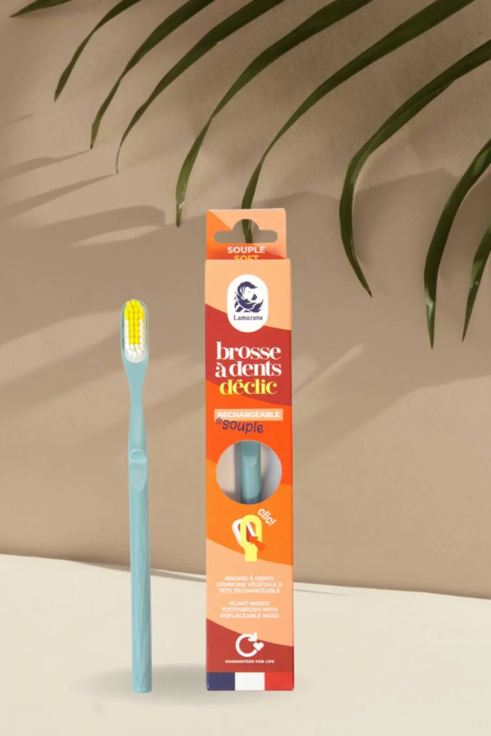 Lamazuna Brosse à dents rechargeable Souple