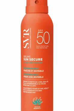 New SVR Brume solaire invisible & biodégradable SPF50 Sun Secure