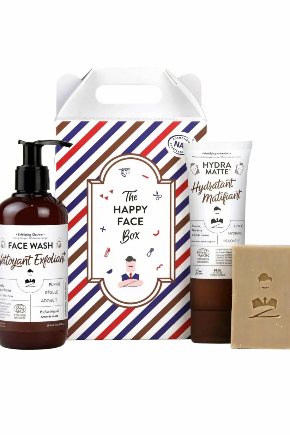 Best Monsieur Barbier Coffret de soin visage pour homme Happy Face