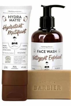 Best Monsieur Barbier Coffret de soin visage pour homme Happy Face