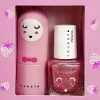 Hot Inuwet (In Unicorn We Trust) Coffret enfant duo baume & vernis Rose clair