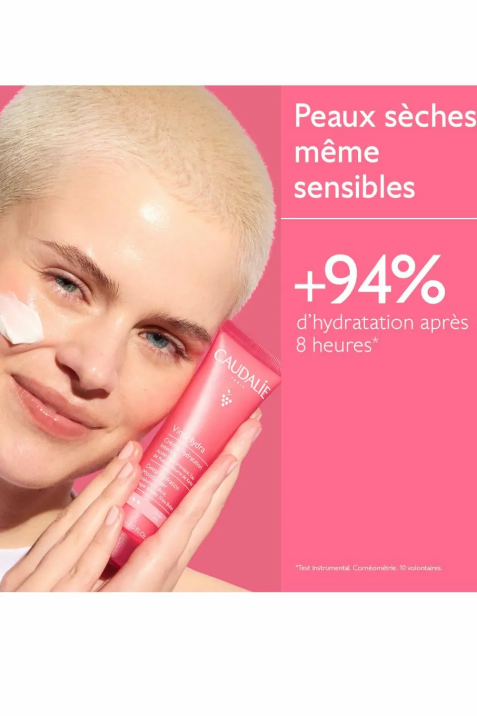 Sale Caudalie Coffret hydratation vinohydra & gelée nettoyante offerte