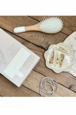 Best Bachca Coffret Mademoiselle brosse nylon, barettes & élastiques