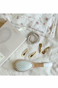 Best Bachca Coffret Mademoiselle brosse nylon, barettes & élastiques