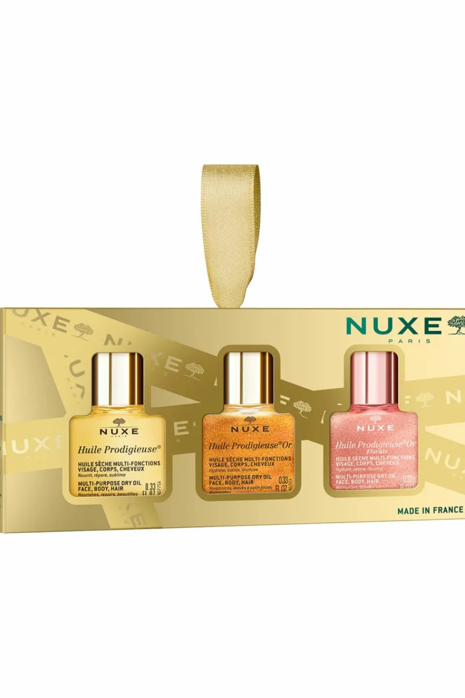 Hot Nuxe Coffret Noël les 3 huiles prodigieuses