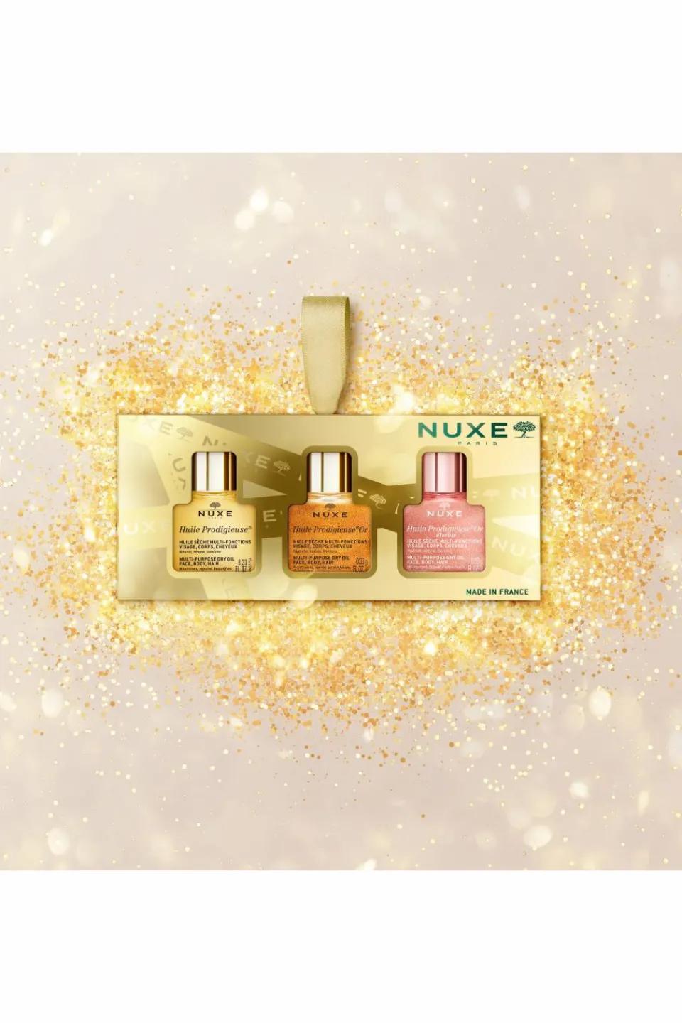 Hot Nuxe Coffret Noël les 3 huiles prodigieuses