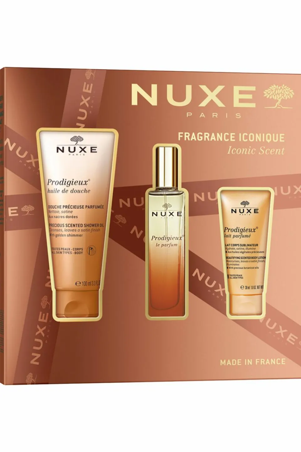 Clearance Nuxe Coffret Noël parfum Le prodigieux avec un soin offert