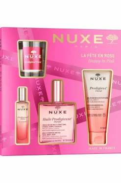 Sale Nuxe Coffret Noël parfum Le Prodigieux Floral avec l’huile prodigieuse 100ml avec une bougie offerte