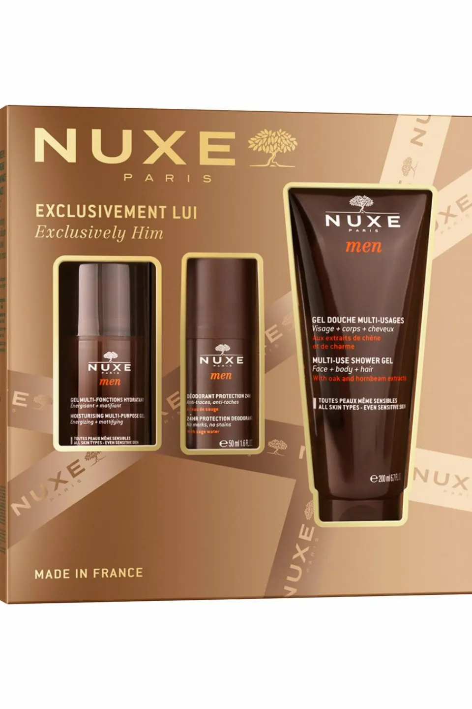 Clearance Nuxe Coffret Noël pour homme men