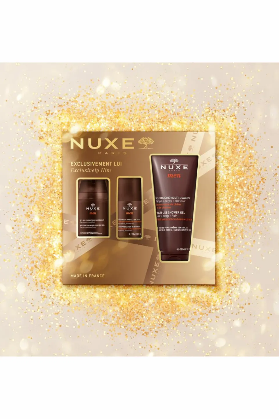 Clearance Nuxe Coffret Noël pour homme men