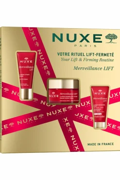 Sale Nuxe Coffret Noël rituel lift-fermeté Merveillance Lift avec mini crème concentrée de nuit offerte