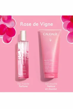 New Caudalie Coffret rose des vignes gel douche offert