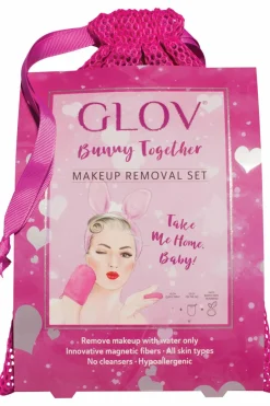 Hot GLOV Coffret routine démaquillage Pink Bunny
