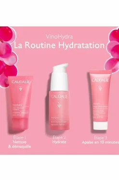 Outlet Caudalie Coffret sérum vinohydra gelée et masque hydratant offerts