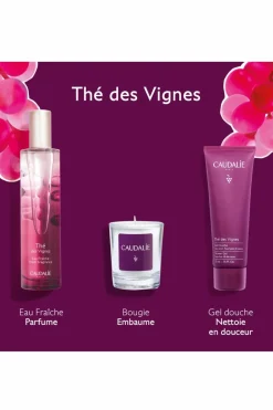 Clearance Caudalie Coffret thé des vignes bougie & gel douche offerts