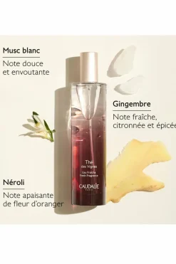 Clearance Caudalie Coffret thé des vignes bougie & gel douche offerts