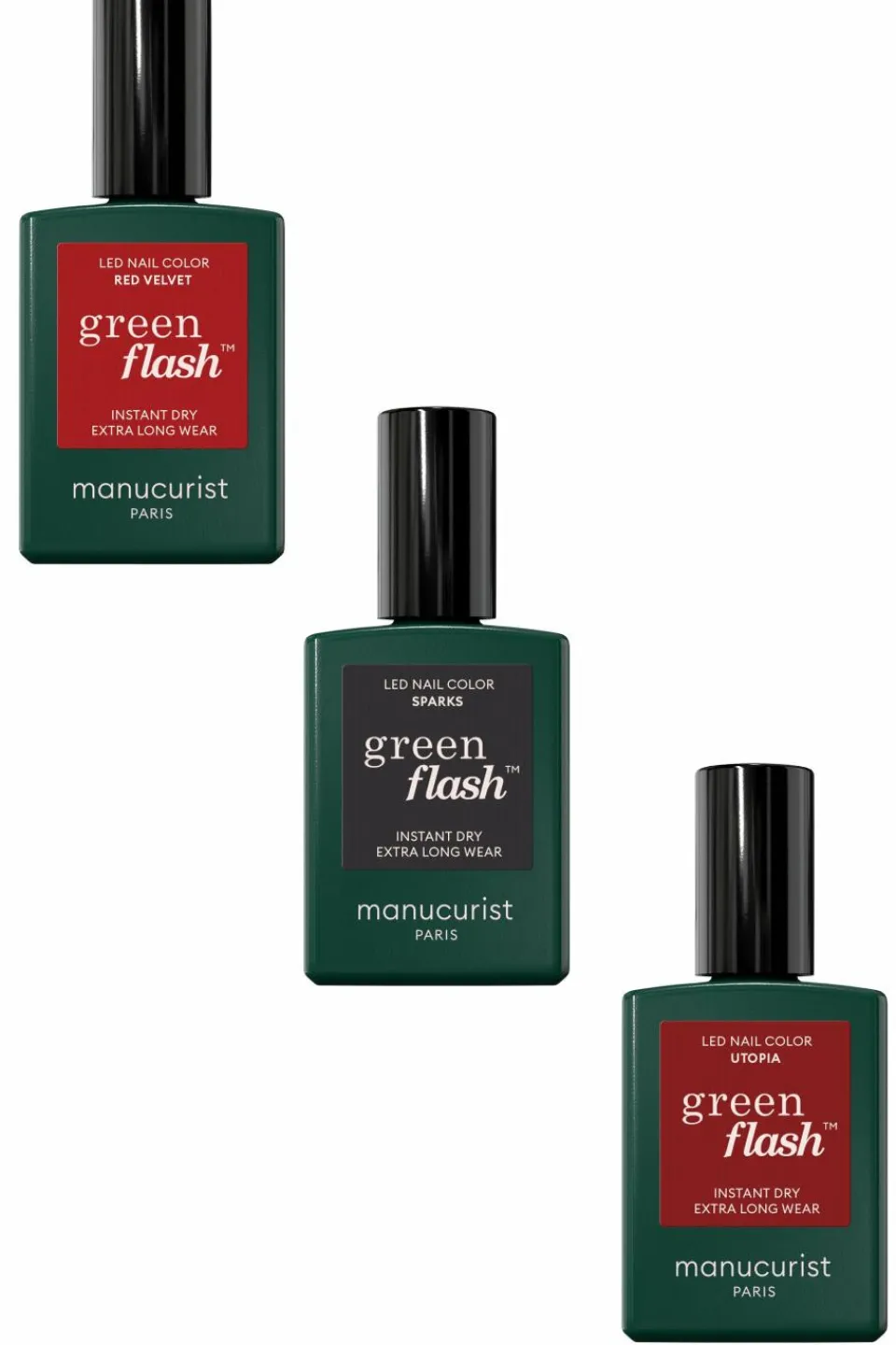 Outlet Manucurist Collection vernis Green Flash Noël 2023