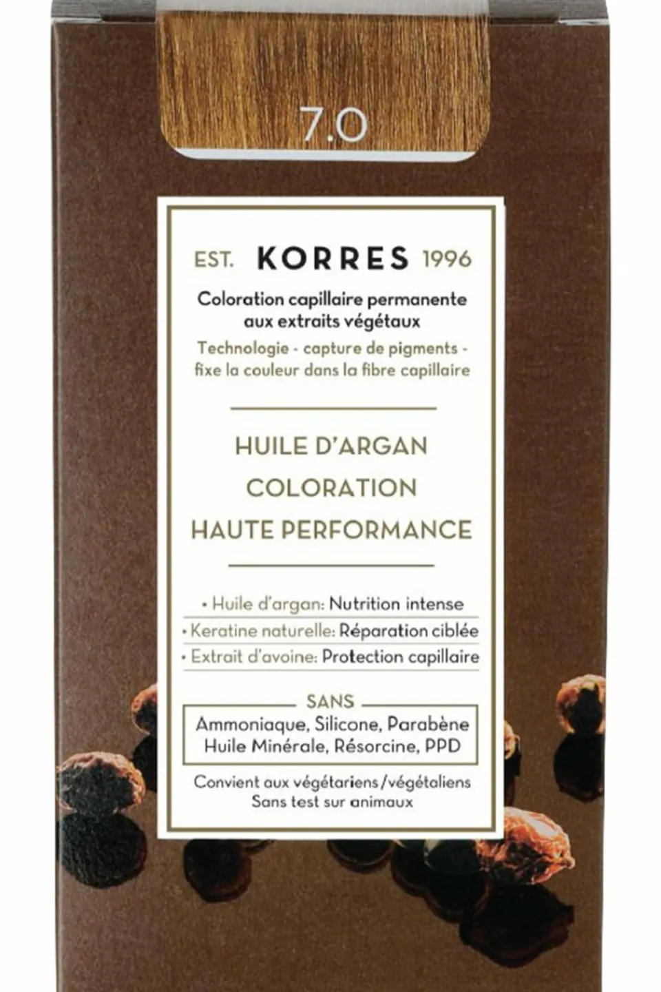 Best Korres Coloration permanente huile d’argan