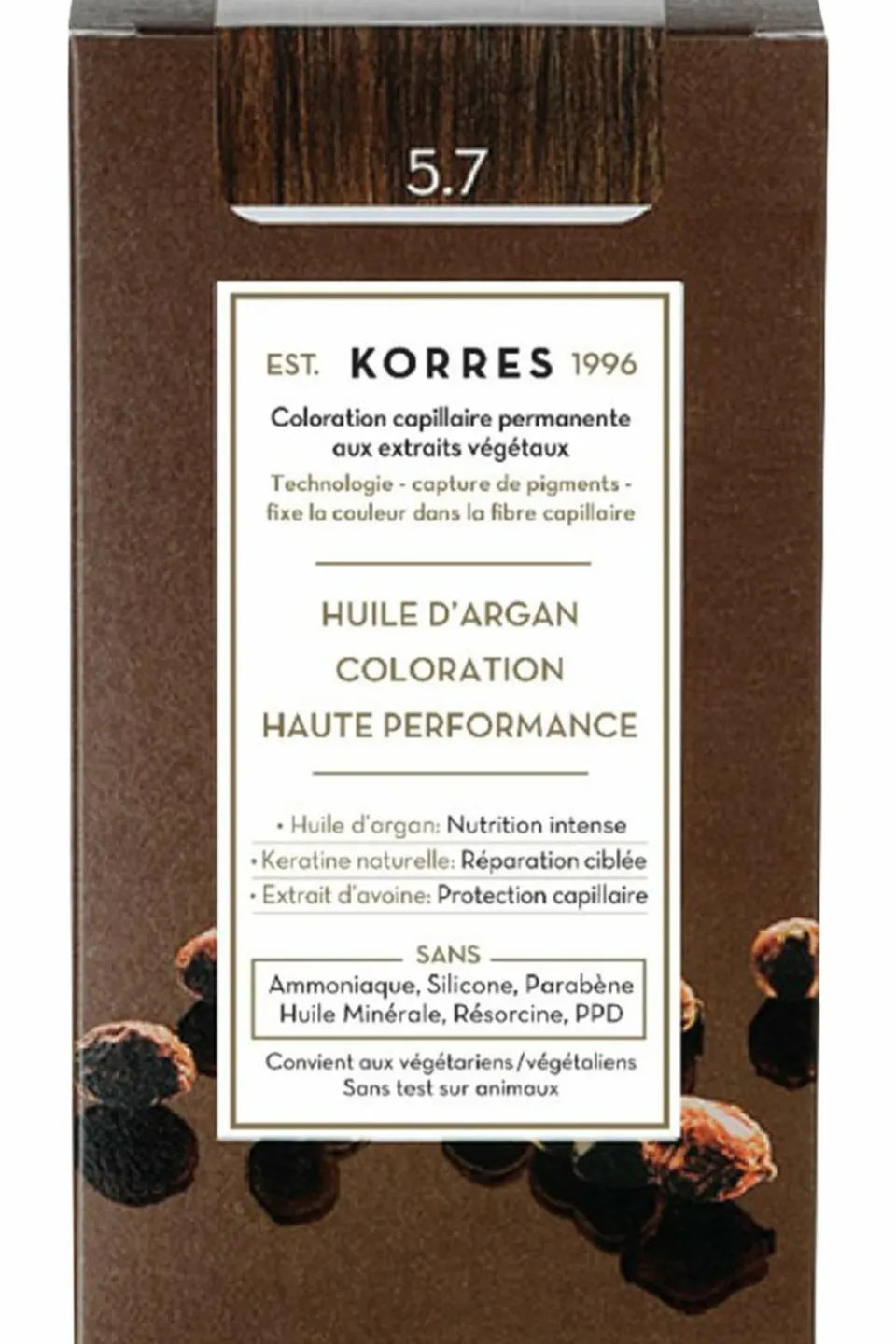 Best Korres Coloration permanente huile d’argan