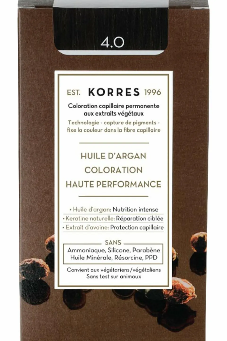 Best Korres Coloration permanente huile d’argan