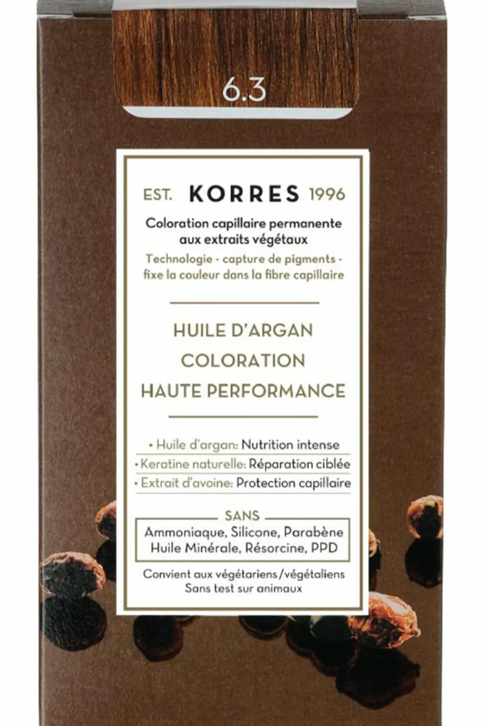 Best Korres Coloration permanente huile d’argan