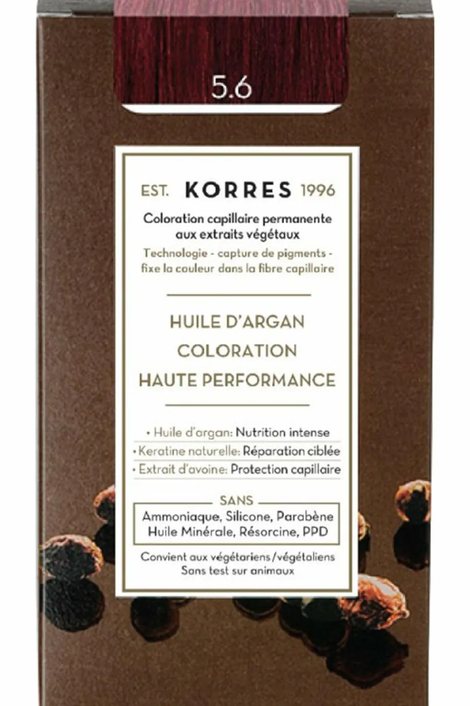 Best Korres Coloration permanente huile d’argan