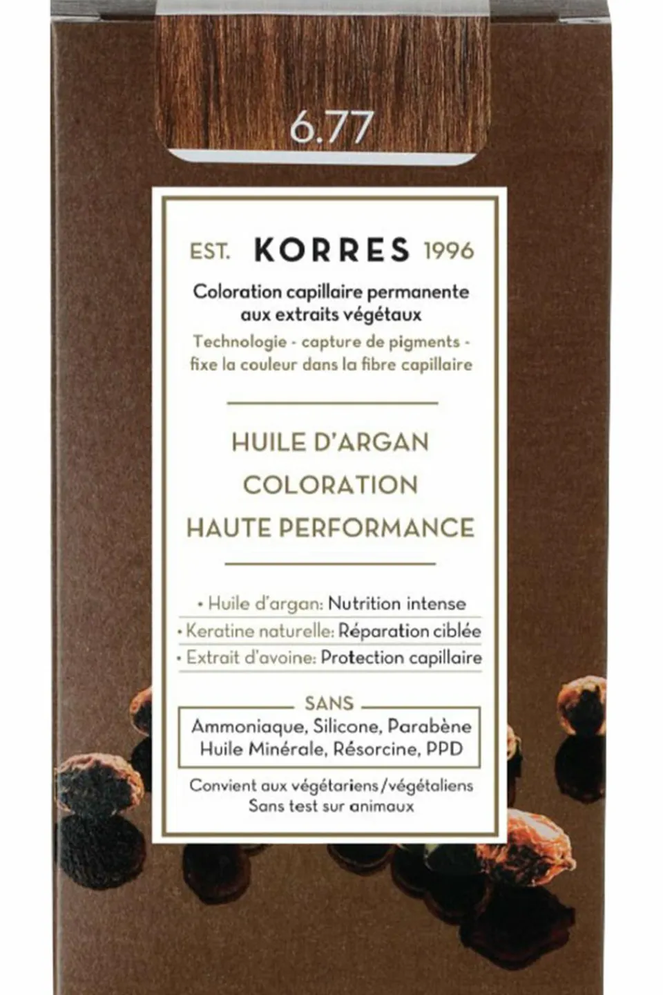 Best Korres Coloration permanente huile d’argan