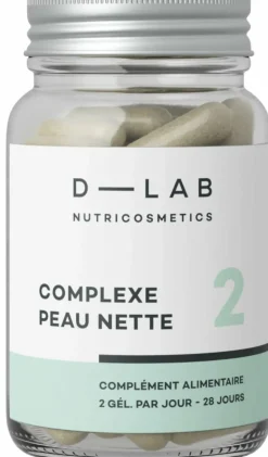 Sale D-LAB Nutricosmetics Complément alimentaire Complexe Peau Nette