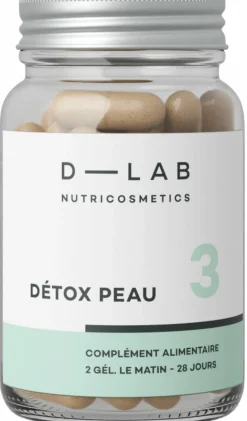 Clearance D-LAB Nutricosmetics Complément alimentaire Détox Peau