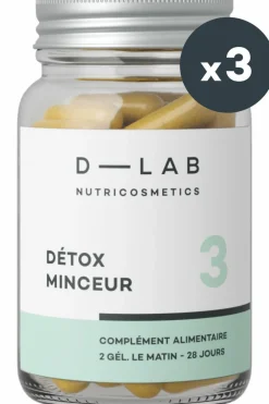 Discount D-LAB Nutricosmetics Complément alimentaire Détox Minceur