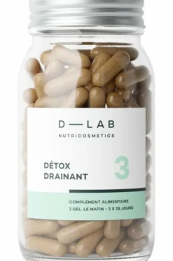 Online D-LAB Nutricosmetics Complément alimentaire minceur Détox Drainant