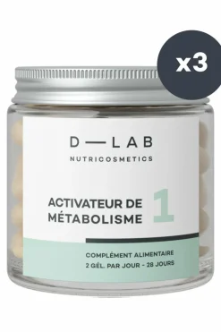 Sale D-LAB Nutricosmetics Complément alimentaire perte de poids Activateur de métabolisme