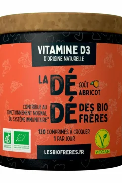 Sale Les Bio Freres Complément alimentaire vitamine D3 abricot