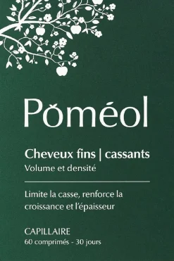 New POMÉOL Complément alimentaire volume & densité pour cheveux fins