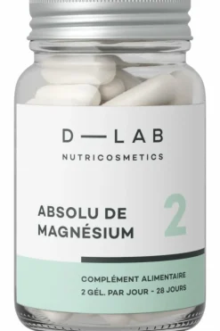 Clearance D-LAB Nutricosmetics Compléments alimentaires coup de boost & anti-stress Absolu de Magnésium