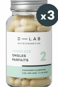 D-LAB Nutricosmetics Compléments alimentaires Complexe Ongles Parfaits