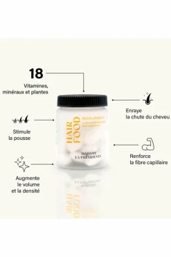 Sale Madame La Présidente Compléments alimentaires cheveux Hair Vitamins Résolution N°1