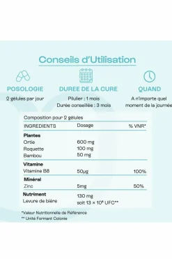 Outlet Omum Compléments Alimentaires croissance cheveux Mon Coup de Pousse Nutricosmétique